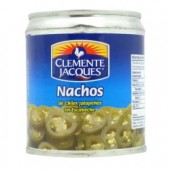 Jalapeños nachos en rodajas Clemente Jacques 220 gr